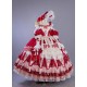 Hinana Queena Scarlet Butterfly Bridal One Piece and Sets(Reservation/2 Colours/Full Payment Without Shipping)